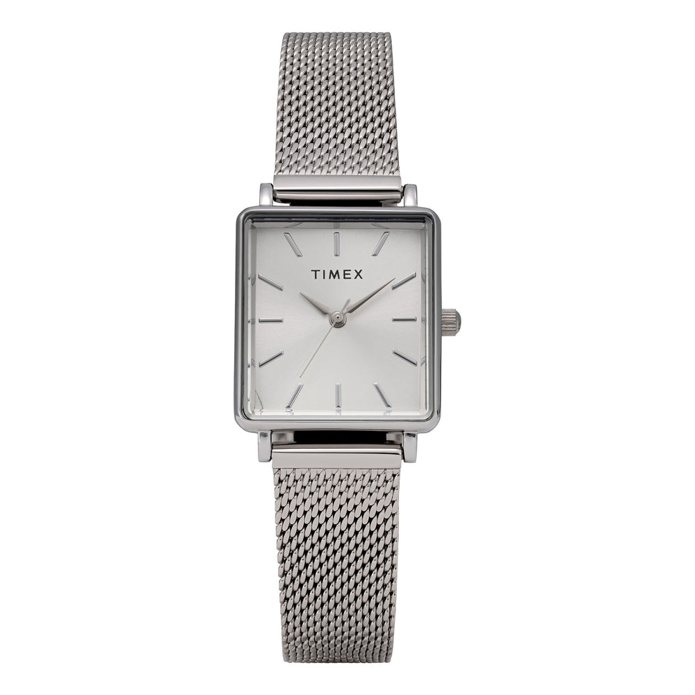 Timex Ladies Silver-Tone Stainless Steel Quartz Watch Primary View