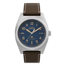 Timex Expedition Capstone 39mm Eco-Friendly Leather Strap Watch TW2Y30600