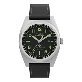 Timex Expedition Capstone 39mm Eco-Friendly Leather Strap Watch TW2Y30700