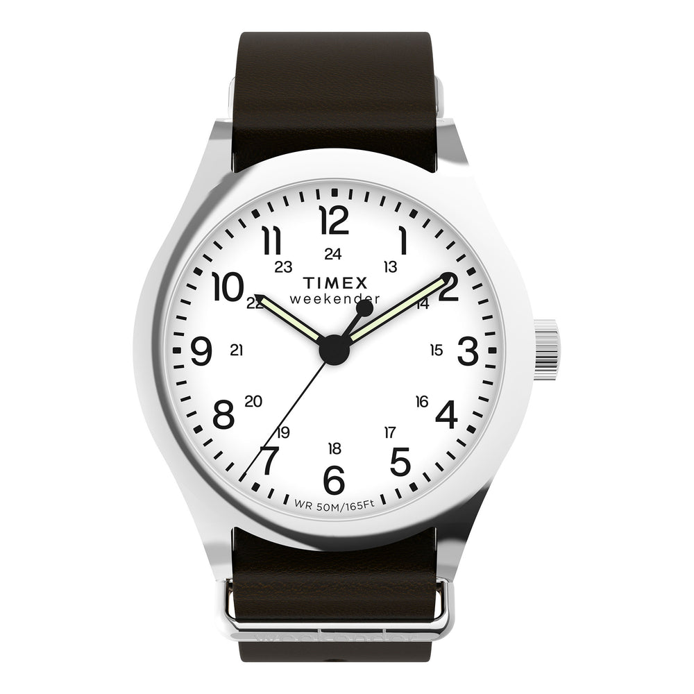 Timex Gents Stainless Steel Quartz Watch Primary View
