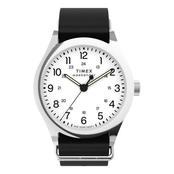 Timex Gents Stainless Steel Quartz Watch Primary View