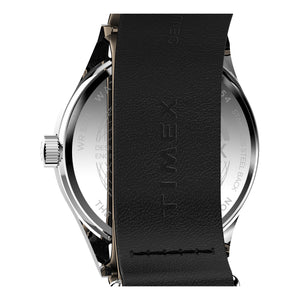 Timex Gents Leather Quartz Watch Additional View