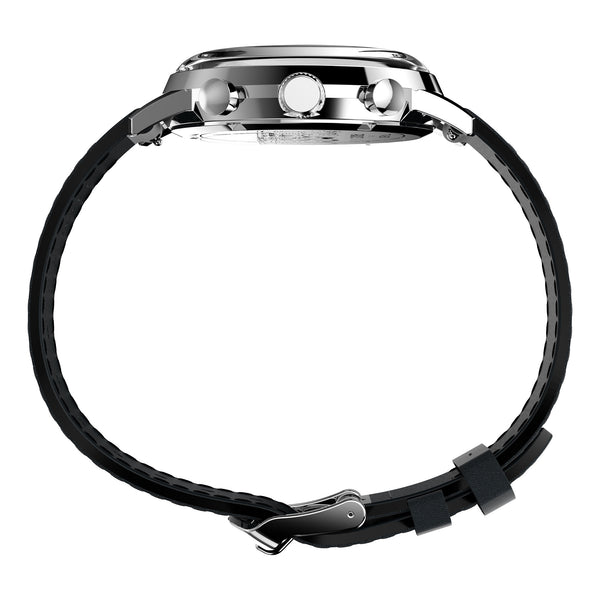Timex Gents Silver-Tone Stainless Steel Wristwatch Secondary View