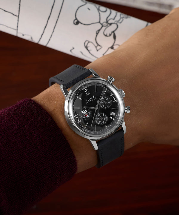 Timex Gents Black Wristwatch Additional View