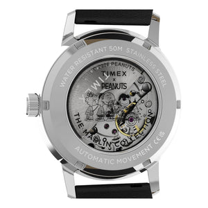 Timex Gents Leather Wristwatch Additional View