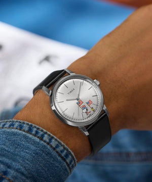 Timex Gents Black Wristwatch Additional View