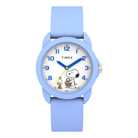Timex Peanuts x Kids Spring 30mm Silicone Strap Watch TW2Y51100