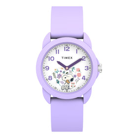 Timex Peanuts x Kids Spring 30mm Silicone Strap Watch TW2Y51200