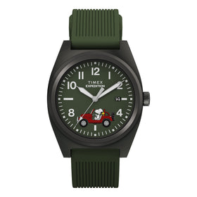 Timex Peanuts x Expedition Snoopy Road Trip 39mm Silicone Strap Watch
 TW2Y52500