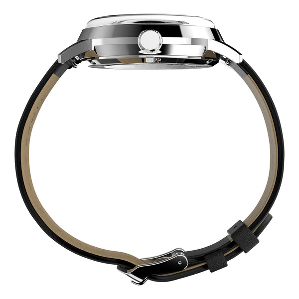 Timex Gents Silver Automatic Watch Secondary View