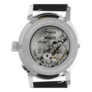 Timex Gents Leather Automatic Watch Additional View