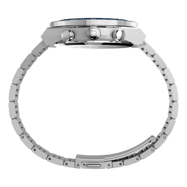Timex Gents Silver-Tone Stainless Steel Watches Secondary View