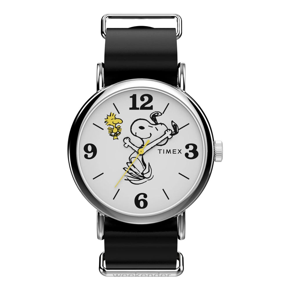 Timex Gents Silver-Tone LLB Quartz Watch Primary View