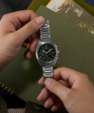 Timex Gents Silver Wristwatch Additional View