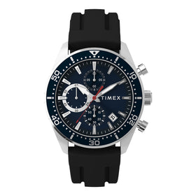 Timex Ridgefield Chronograph 42mm Silicone Strap Watch TW2Y62300