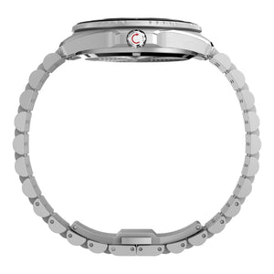 Timex Gents Silver-Tone Stainless Steel Watches Secondary View