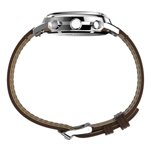 Timex Gents Silver-Tone Stainless Steel Watches Secondary View