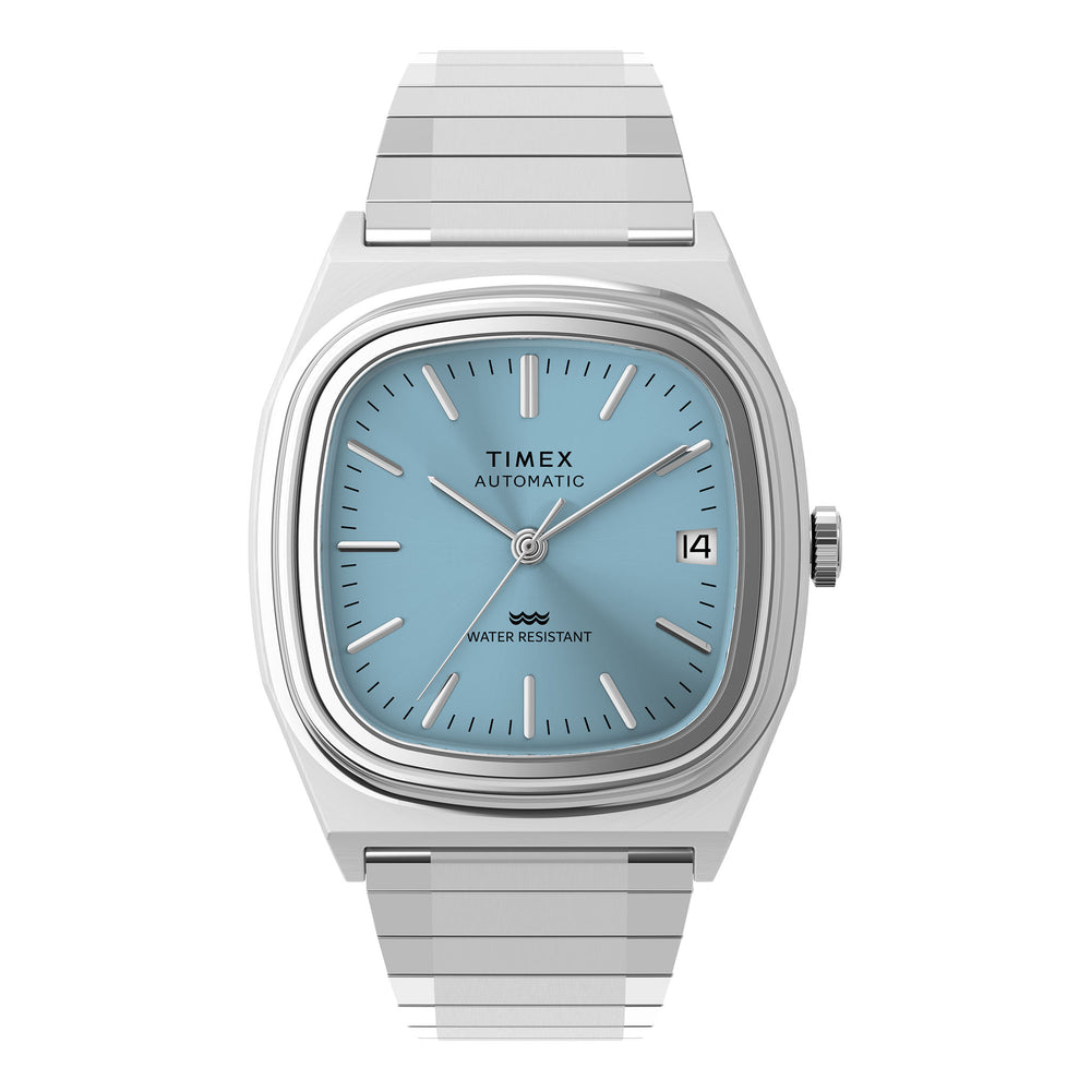 Timex Unisex Silver-Tone Stainless Steel Automatic Watch Primary View