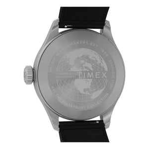Timex Gents Leather Quartz Watch Additional View