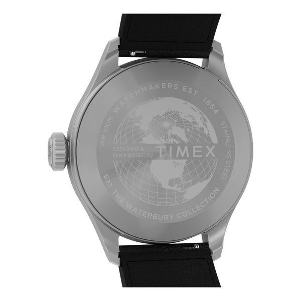 Timex Gents Leather Quartz Watch Additional View