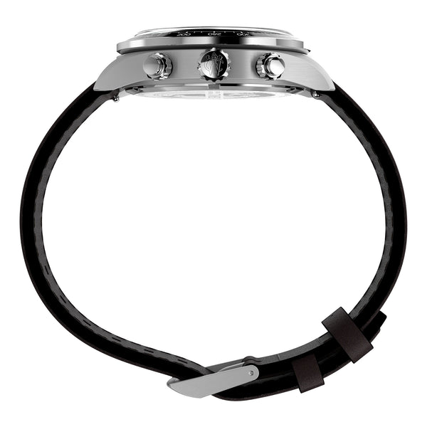 Timex Gents Silver Quartz Watch Secondary View