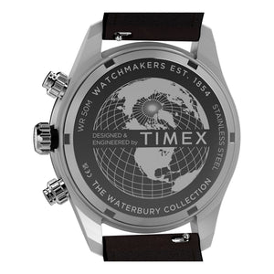 Timex Gents Leather Quartz Watch Additional View