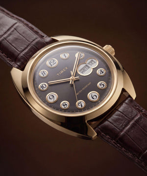 Timex Gents Brown Wristwatch Additional View