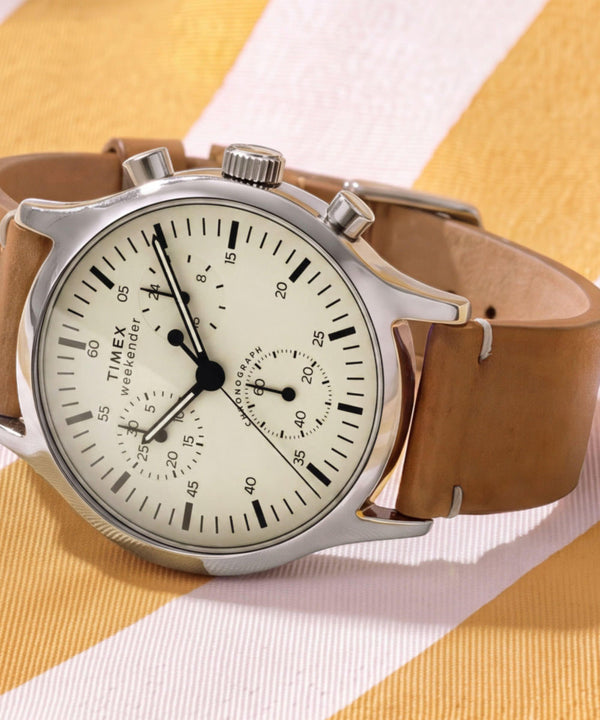 Timex Gents Brown Wristwatch Additional View