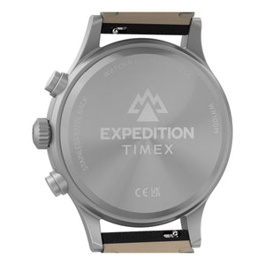 Timex Gents Leather Wristwatch Additional View