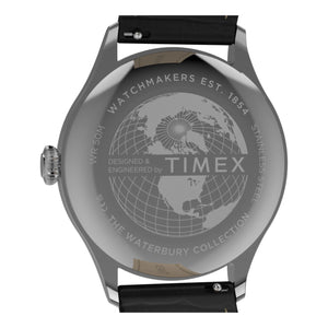 Timex Gents Leather Wristwatch Additional View