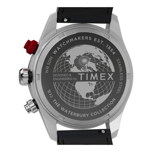 Timex Gents Leather Wristwatch Additional View