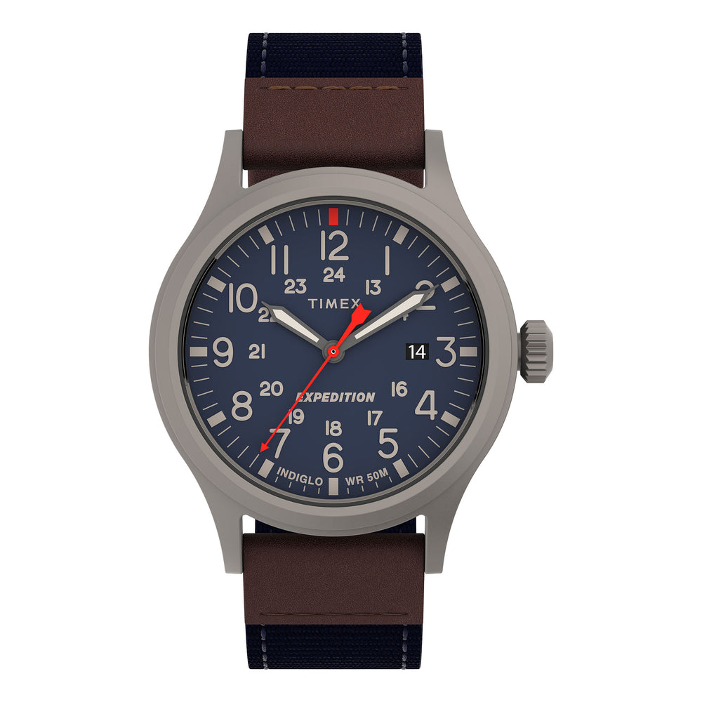 Timex Gents Stainless Steel Quartz Watch Primary View