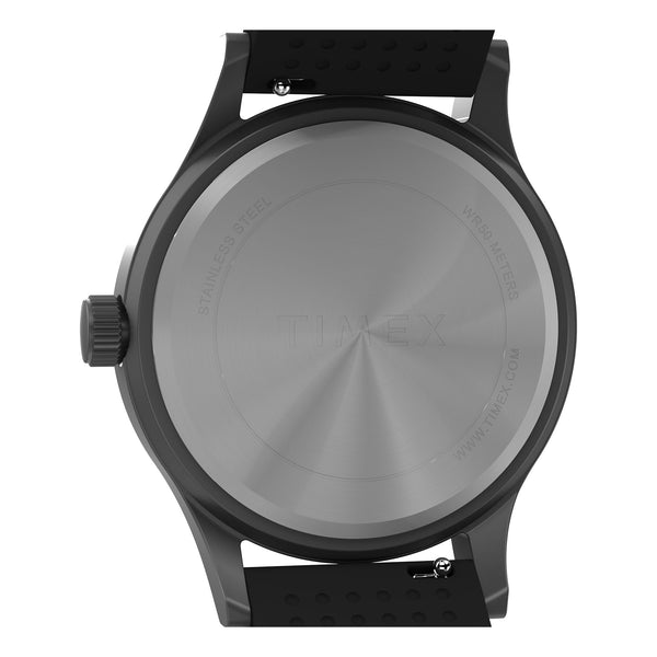 Timex Gents Rubber Wristwatch Additional View