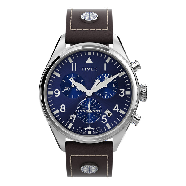 Timex Gents Stainless Steel Quartz Watch Primary View