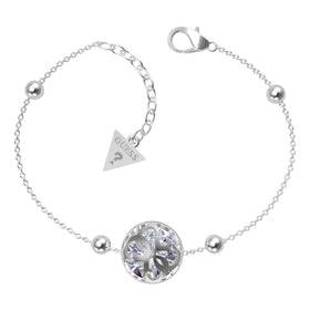Guess Ladies 4G Logo Boule Bracelet UBB01394RHL