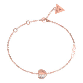 Guess Ladies Lovely Guess Bracelet UBB03036RGL