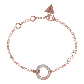 Guess Ladies Circle Lights Bracelet UBB03162RGL