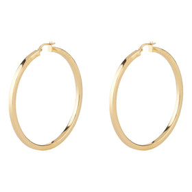 Guess Ladies Hoops I Did It Again Earrings UBE04198YG