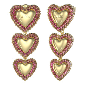 Guess Ladies Beloved Earrings UBE05002YGPK