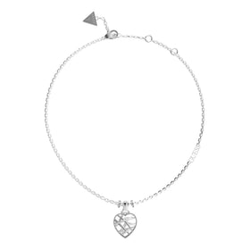 Guess Ladies Heart Cage Necklace UBN03099RH