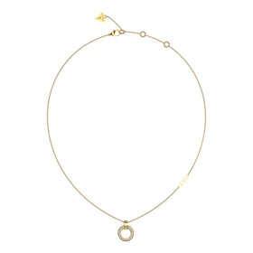 Guess Ladies Circle Lights Necklace UBN03159YG