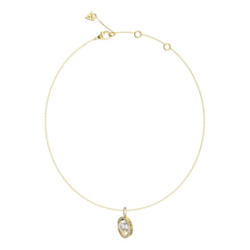 Guess Ladies M'Ama Non M'Ama Necklace UBN04658YG