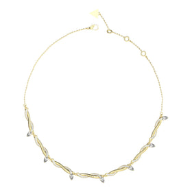 Guess Ladies Twist Necklace UBN05061YG