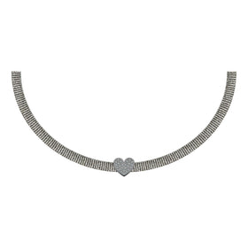Guess Silver Necklace UBN28009