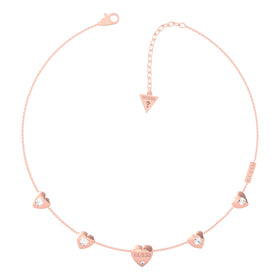 Guess Ladies Guess Is For Lovers Necklace UBN70030