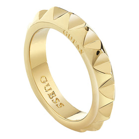 Guess Ladies Bevelled Edge Ring UBR84033-54