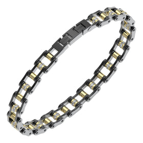 Guess Gents Race Bracelet UMB04410YGGM