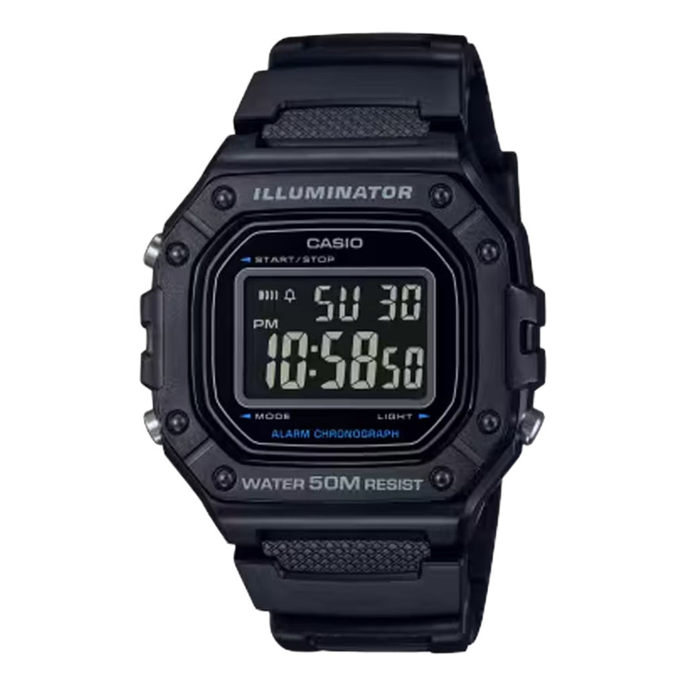 Casio Gents Resin Quartz Watch Primary View