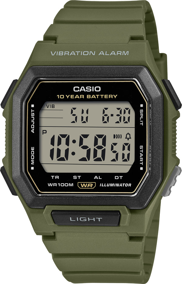 Casio Gents Resin Quartz Watch Primary View
