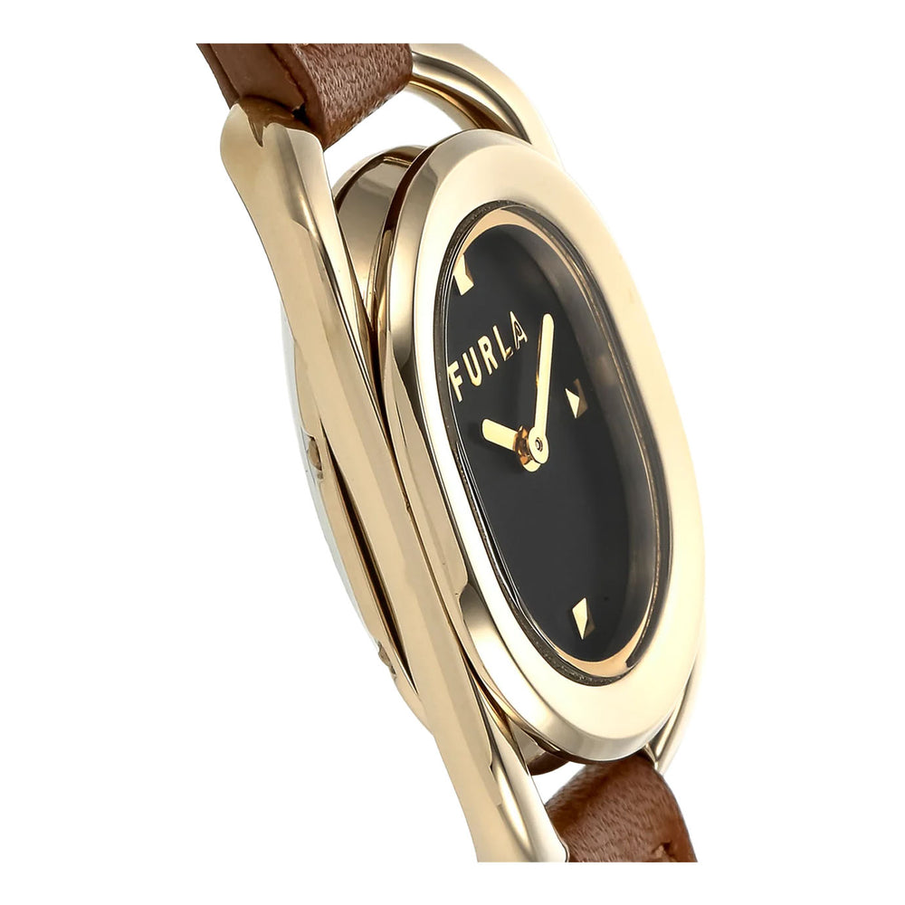 Furla Ladies Gold Tone Stainless Steel Quartz Watch Primary View